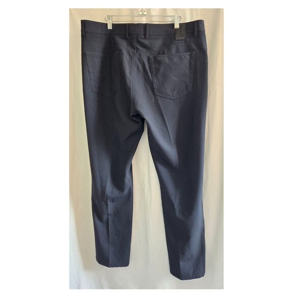 Alberto Pants Men's 40 x 30.5 ALTERED Ceramica Modern Fit Dress Pants Black - Picture 3 of 8